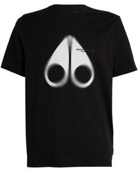 Moose Knuckles - Airbrushed Logo Maurice T-shirt - Lyst