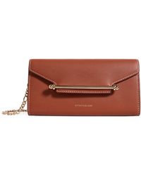Strathberry - Leather Multrees Chain Wallet - Lyst