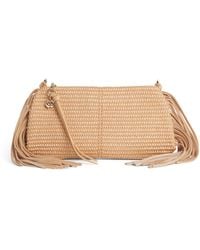 Maje - Raffia Miss M Clutch Bag - Lyst