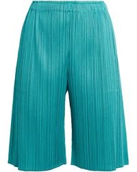 Pleats Please Issey Miyake - Monthly Colors June Shorts - Lyst