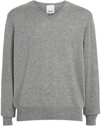 Allude - Cashmere V-Neck Sweater - Lyst