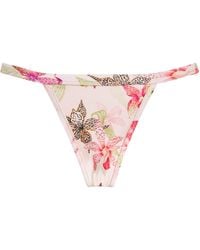 PATBO - Orchid Bloom Bikini Bottoms - Lyst