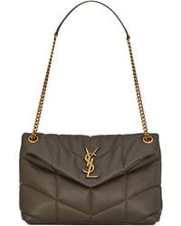 Saint Laurent - Small Loulou Puffer Shoulder Bag - Lyst