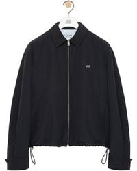 Loewe - Canvas Zip-Up Jacket - Lyst