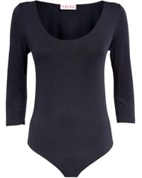 FALKE - Cotton-Blend String Bodysuit - Lyst