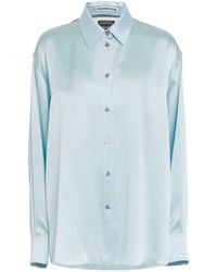 Alexander Wang - Silk Cut-out Shirt - Lyst