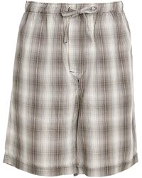 CDLP - Checked Lounge Shorts - Lyst