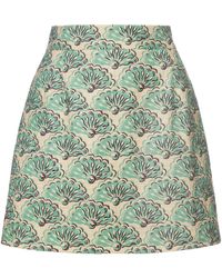 La DoubleJ - Printed Baia Mini Skirt - Lyst