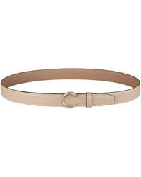Cartier - Large Leather Panthère De Belt - Lyst