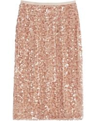 Weekend by Maxmara - Sequinned Midi Skirt - Lyst