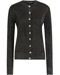 Dolce & Gabbana - Metallic Crew-Neck Cardigan - Lyst