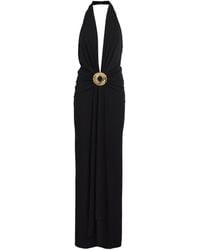 Cult Gaia - Plunge-Neck Chii Maxi Dress - Lyst