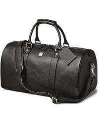 Aspinal of London - Leather Boston Holdall - Lyst
