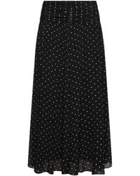 Marella - Polka-Dot Maxi Skirt - Lyst