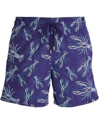 Vilebrequin - Lobster-Embroidered Mistral Swim Shorts - Lyst