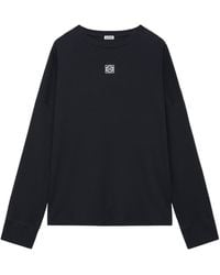 Loewe - Long-Sleeve Logo T-Shirt - Lyst