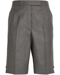 Thom Browne - Wool Tailored Shorts - Lyst