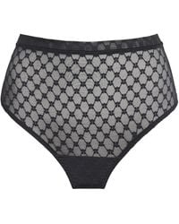Simone Perele - Lace Plume High-Waist Thong - Lyst