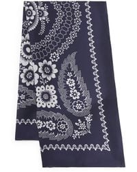Maje - Silk Printed Square Scarf - Lyst
