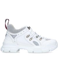 gucci white flashtrek