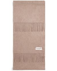 Johnstons of Elgin - Natural Cashmere Scarf - Lyst