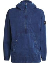 Stone Island - Hooded Anorak Jacket - Lyst