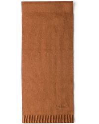 Prada - Cashmere Logo Scarf - Lyst