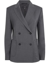 Weekend by Maxmara - Virgin Wool Double-Breasted Blazer - Lyst
