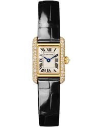 Cartier - And Diamond Tank Louis Watch - Lyst