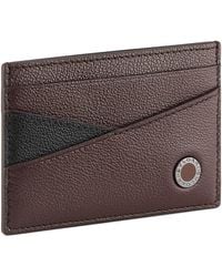 BVLGARI - Leather Card Holder - Lyst