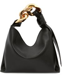 JW Anderson - Small Leather Chain Shoulder Bag - Lyst