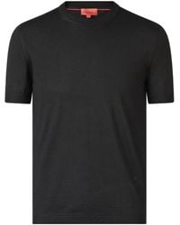 Isaia - Cashmere-silk T-shirt - Lyst