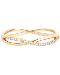 Astrid & Miyu - And Topaz Infinite Pavé Ring - Lyst