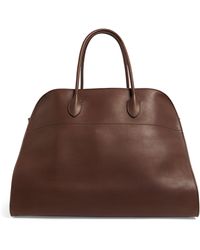 The Row - Leather Soft Margaux 17 Top-handle Bag - Lyst