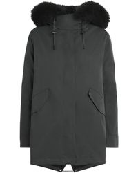 Yves Salomon - Fox-Rabbit Blended-Cotton Parka - Lyst