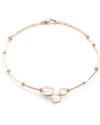 Pomellato - Rose Gold, Diamond, White Topaz And Mother-of-pearl Nudo Rivière Necklace - Lyst