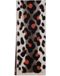 Givenchy - Alpaca-Blend Leopard Print Scarf - Lyst