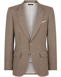 Tom Ford - Virgin Wool-Blend Sequinned Blazer - Lyst