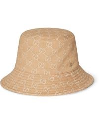Gucci - Gg Supreme Bucket Hat - Lyst