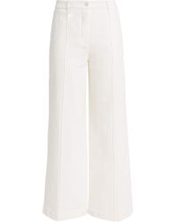 Eleventy - Cotton-Blend Pleated Trousers - Lyst