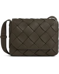 Bottega Veneta - Small Leather Diago Cross-body Bag - Lyst