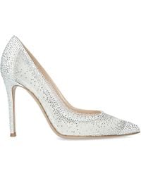 Gianvito Rossi - Crystal-Embellished Rania Pumps 105 - Lyst