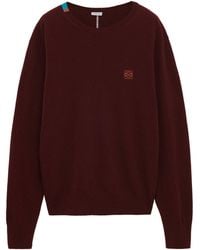 Loewe - Wool-Blend Anagram Sweater - Lyst
