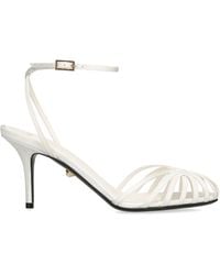 ALEVI - Satin Blake Heeled Sandals 75 - Lyst