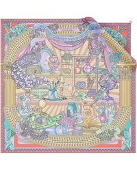 BVLGARI - Silk Curiosity Scarf - Lyst