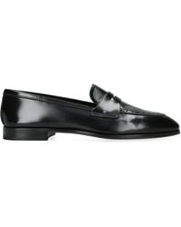 Church's - Polished Fumé Leather Onyx Loafers - Lyst