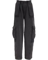 Alexander Wang - Shadow Pocket Cargo Sweatpants - Lyst