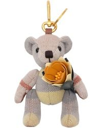 Burberry - Wool Thomas Bear Charm - Lyst