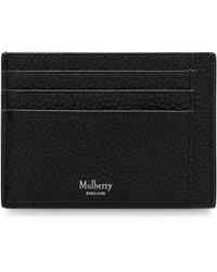 Mulberry - Grained Leather Card Holder - Lyst