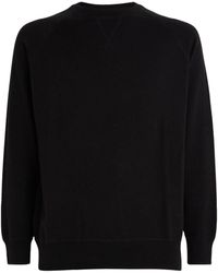 7 For All Mankind - Cotton-wool Crew-neck Sweater - Lyst